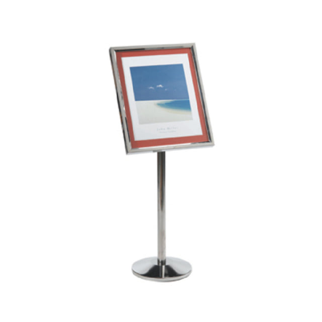 Aarco P-5C Broadcaster Display Stand 24" X 20" Frame (22-1/2" X 17-1/2" Inside Dimension)