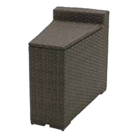 Plantation Prestige Commercial Furniture 8782134-0167 Key Largo Armrest Triangular With Storage