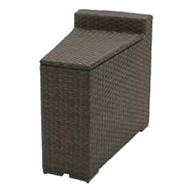 Plantation Prestige Commercial Furniture 8782134-0167 Key Largo Armrest Triangular With Storage