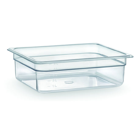 Hubert 26702 - Hubert® Cold Food Pan, 12-4/5"L X 10-3/7"W X 4"D, Half-size