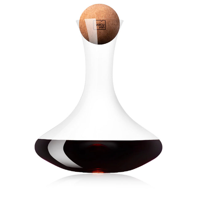 Spill-Stop 13-750 - VacuVin® Glass Wine Decanter, 1 Liter, Clear Glass