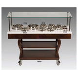 Bon Chef 50068 - Cart, For Cold Wave Bowls, 62" L X 20" W X 52" H