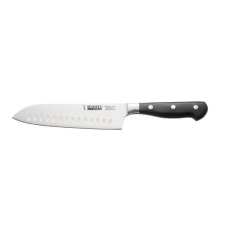 CAC China KFST-G71 Schnell® Santoku Knife 7-1/4" Granton Edge