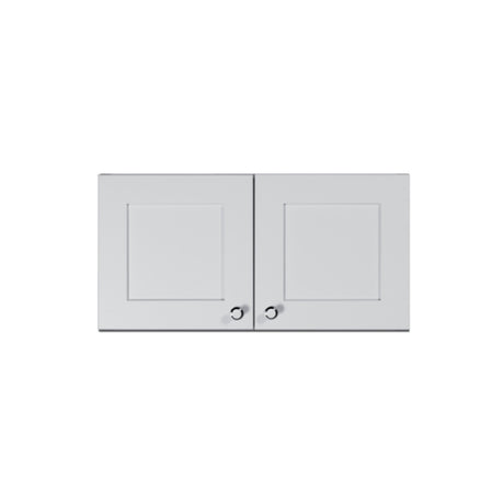 Summit CABWH2412 - Wall Cabinet, 24" W X 12"H, French Door