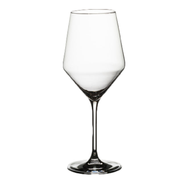 Steelite 4818R376 Wine Glass 13-3/4 Oz. (H 8-1/2" M 3-3/8" T 2-3/8" B 3") Chip Resistance