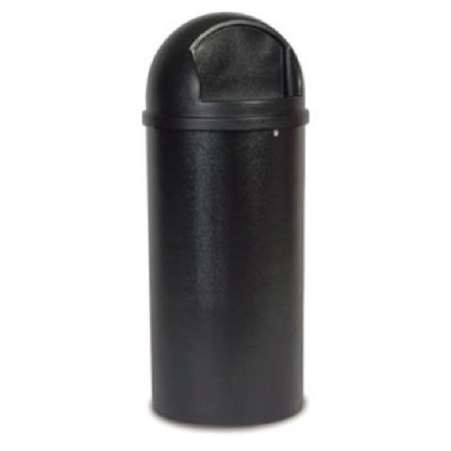 Rubbermaid FG817088BLA - Marshal® Classic Container, 25 Gallon, 18" Dia. X 42"H