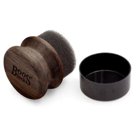 John Boos APPLICRND-W Oil And Cream Round American Black Wanut Applicator (MUST ORDER IN LOTS OF 12)