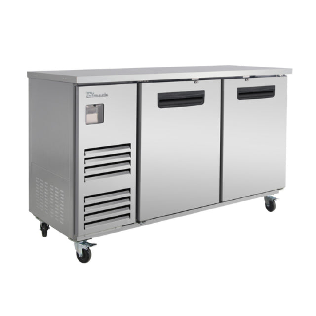 Blue Air BLBB69-3S-HC - Back Bar Cooler, Two-section, 69"W