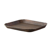 PacknWood 210PTRAYB1410 - Decor Tray, 6.6"L X 5"W X 0.6"H, Laminated Dark Wood