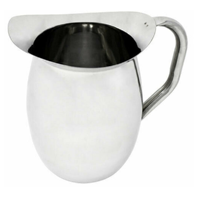 Omcan 80858 Bell Pitcher 2 Quart Stainless Steel