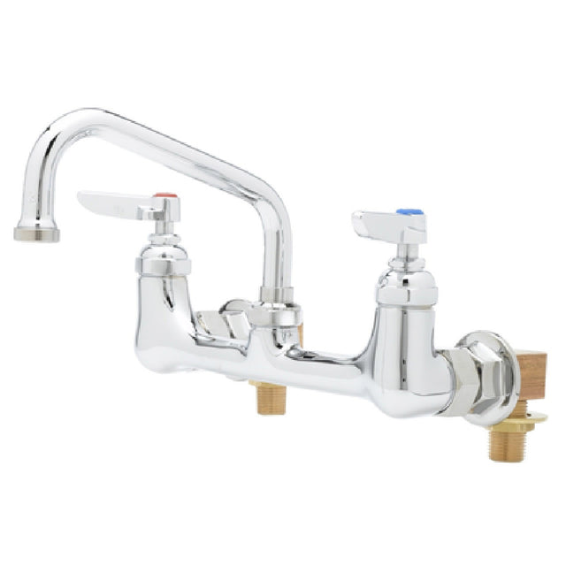 T&S Brass B-0231-CR-KIT Pantry Faucet Double Wall Mount