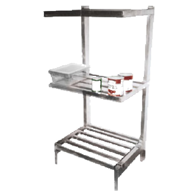 SPG 4H0378 - Kelmax Cantilever Shelving Unit, 4-shelf, Tubular