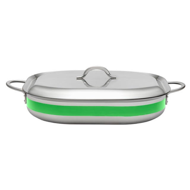 Bon Chef 71023-CF2-L Country French X Pan 5 Qt. 15" X 11" X 2-7/8"