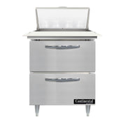 Continental Refrigerator D27N8C-D Designer Line Sandwich Unit 27"W One-section