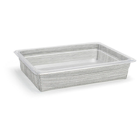 FOH BHO136GYV21 1/2 Size Metroweave Housing/Pan Set Shallow Mesh Grey Includes One BHO129GYV21 1/2 Size Metroweave® Housing Shallow Mesh Grey