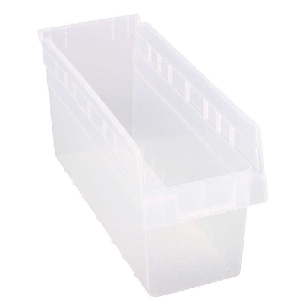 Quantum QSB802CLCS - Economy Shelf Bin, Nesting, 6-5/8"W X11-5/8"L X 8"H