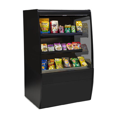 Federal Industries VNSS2460C Vision Series Non-Refrigerated Self-Serve High Profile Merchandiser