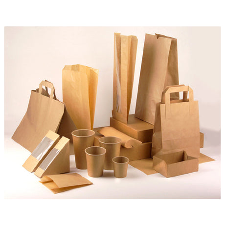PacknWood 210CREPCAR - Grab & Go Box, 1.7 Oz., 6.3" X 4.25" X 1.75"