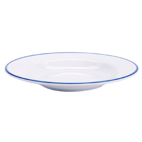 GET Enterprises B-110-W/CB Settlement Bistro™ Enamelware Bowl 10 Oz. 9" X 9" X 1-1/8"