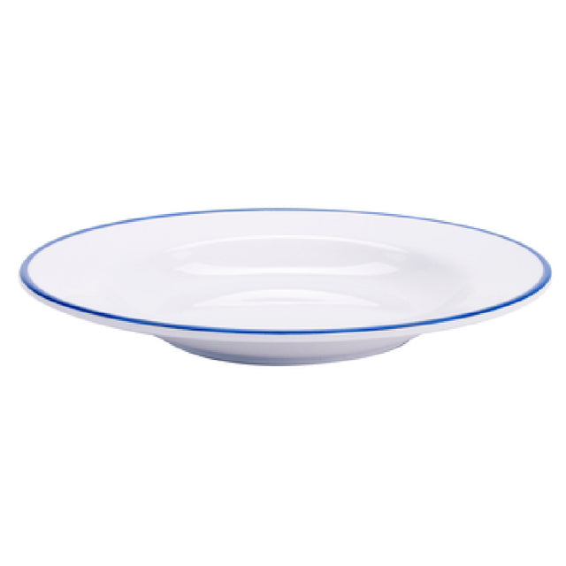 GET Enterprises B-110-W/CB Settlement Bistro™ Enamelware Bowl 10 Oz. 9" X 9" X 1-1/8"