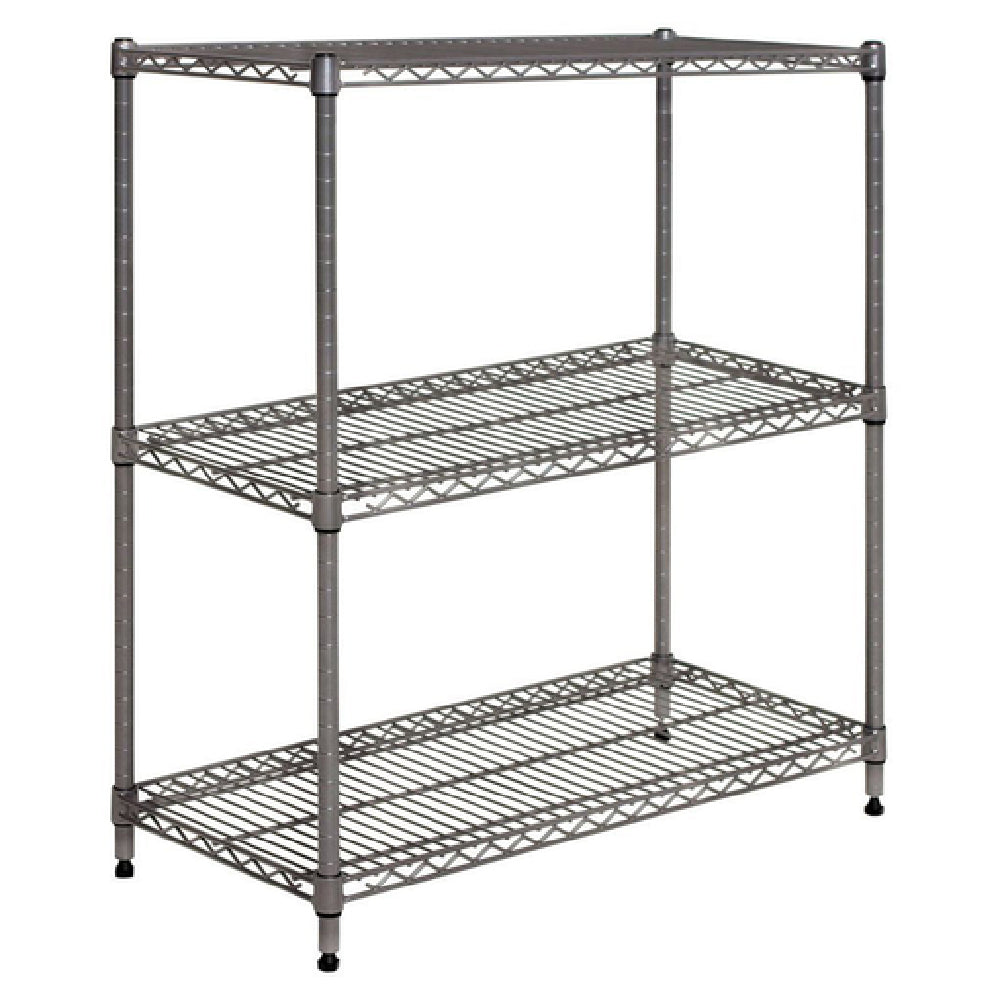 Hubert 31962 - Shelving Unit, Wire, Light-duty