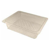 Cambro 23CLRCW-135 Colander Food Pan 1/2x3 Clear
