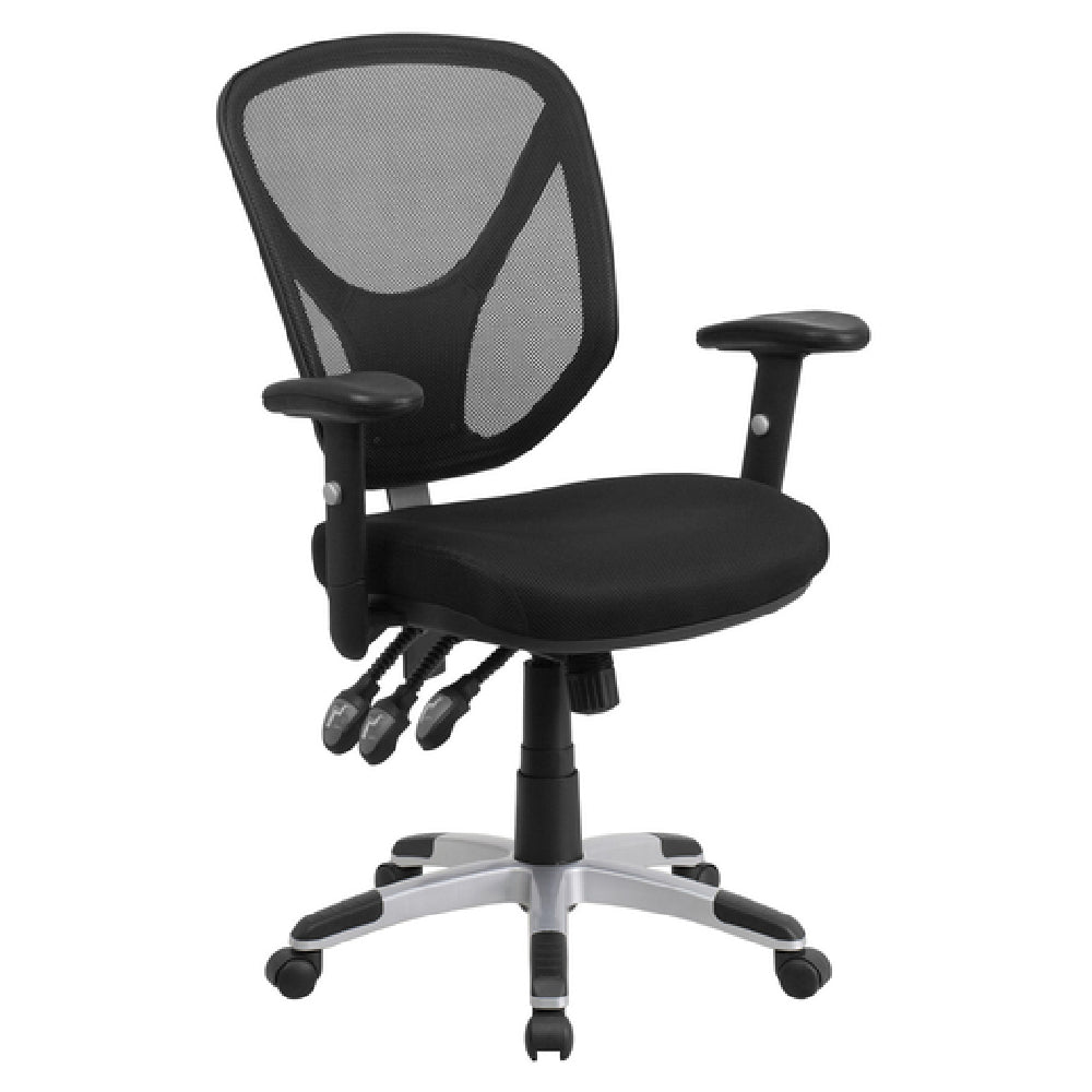 Flash Furniture GO-WY-89-GG Swivel Task Chair 39" To 43-3/4" Adjustable Height