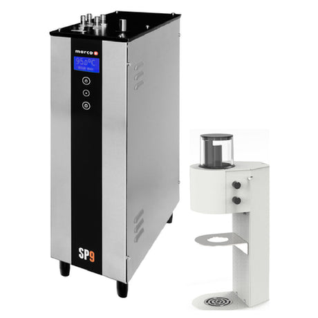 Marco Beverage Systems 1000832WUS (QUICK SHIP) SP9 Single Head Coffee Brewer White With Under-counter Boiler