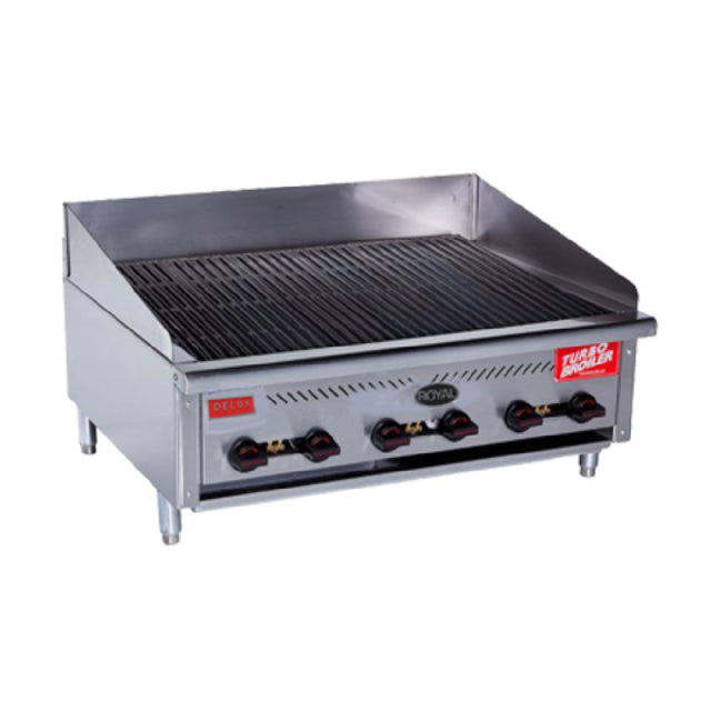 Royal Range Of California TB-836_NAT Turbo Broiler™ Gas Countertop