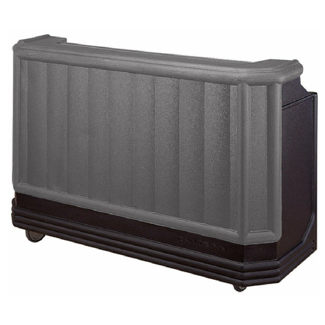 Cambro BAR730420 Cambar® Portable Bar 72-3/4"L X 26"W X 48"H Includes 80 Lb. Center Ice Sink With Cover