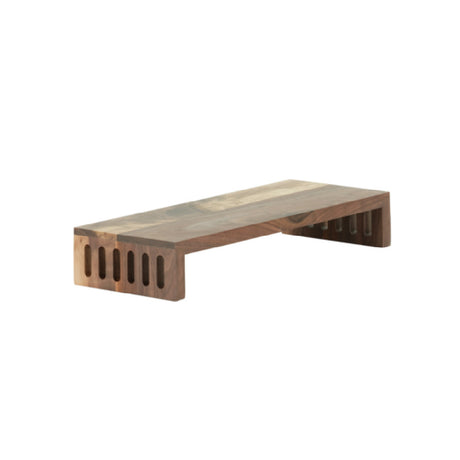 Cal Mil 23136-1873-78 Sydney Riser 18"W X 7"D X 3"H Walnut