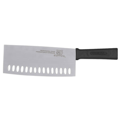 Omcan 18619 (18619) Chinese Cleaver 8" Granton Edge Stainless Steel