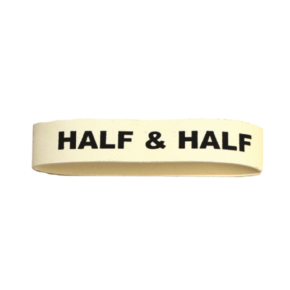 Service Ideas FBHALF&HALF Service Ideas Flavor Band Rubber Band Half & Half White
