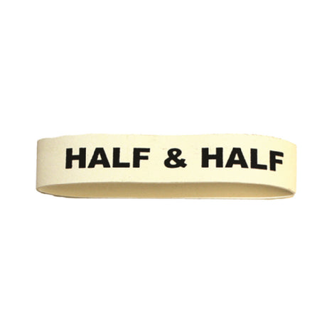 Service Ideas FBHALF&HALF Service Ideas Flavor Band Rubber Band Half & Half White