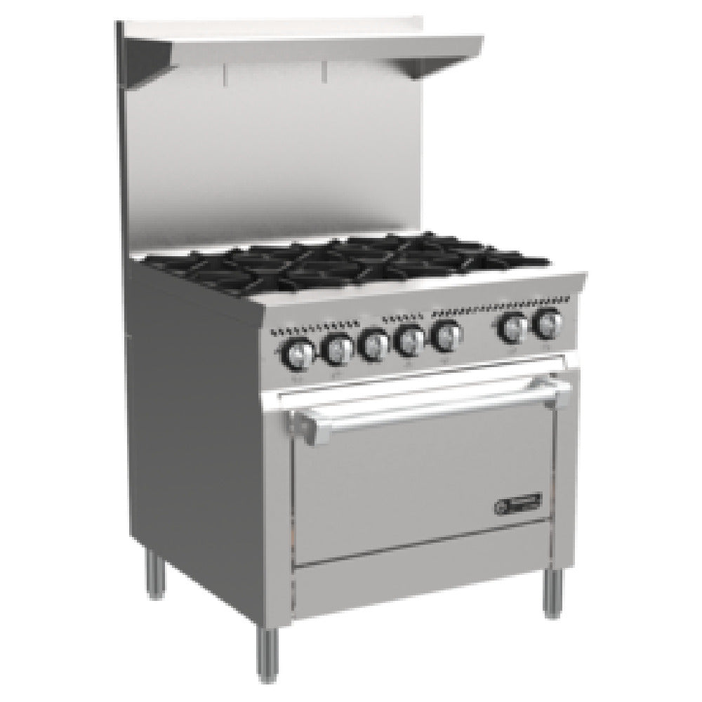 Venancio OR36ST-6B Octo Series Restaurant Range Gas 36"W