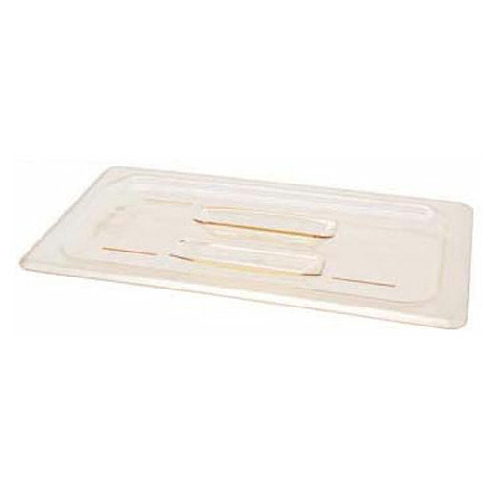 Cambro 30HPCH(150) Hot Lid 1/3 Sz Solid 150 Amber