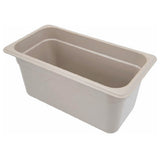 Cambro 36HP-772 Food Pan Amber 1/3 Size High Heat