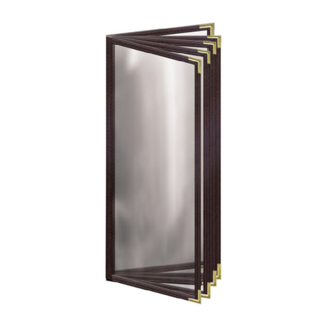 Risch TE-10V 4.25X11-NYLON Deluxe Sewn Nylon Menu Cover (specify Color) 4-1/4" X 11"