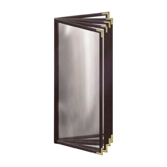 Risch TE-10V 4.25X11-NYLON Deluxe Sewn Nylon Menu Cover (specify Color) 4-1/4" X 11"