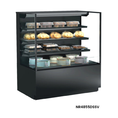 Structural Concepts NR4855DSSV - Reveal® Self-Service Non-Refrigerated Case, Freestanding