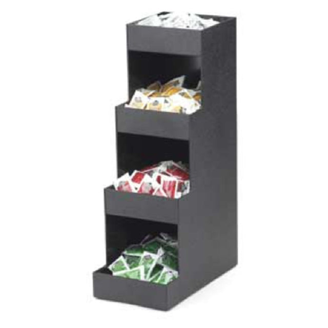 Cal Mil 1261 Classic Condiment Display 6-1/2"W X 12"D X 20-1/2"H 4-tier