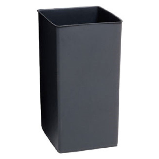 Rubbermaid FG356400GRAY - Rigid Liner, 50 Gallon, 18-5/8" Sq X 34" H