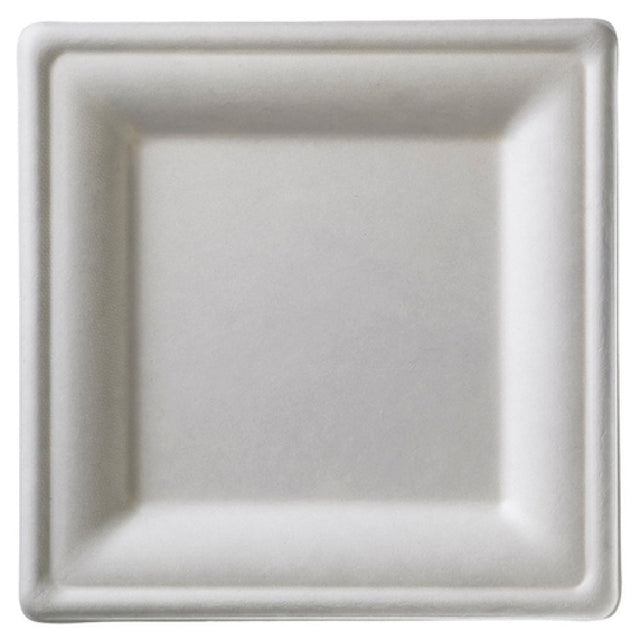 Tableware Solutions USA Q2018 Disposable Plate 7-7/8" X 7-7/8" (20 X 20 Cm) Square