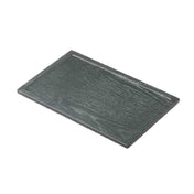 TableCraft Products 13324 - Onyx Melamine Collection Serving Tray, 10.375" X 6.375" X 0.625"