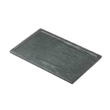 TableCraft Products 13324 - Onyx Melamine Collection Serving Tray, 10.375" X 6.375" X 0.625"