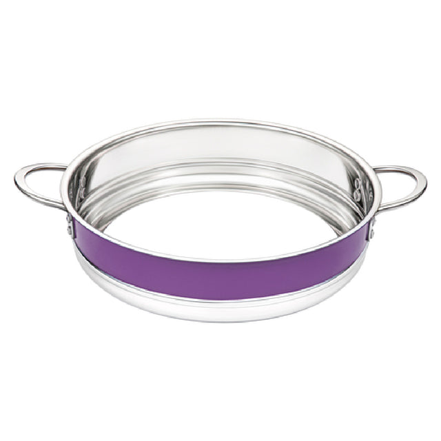 Bon Chef 72030-BL-P Country French X Steam Table Food Pan Ring 12-3/8" Dia. X 3"H