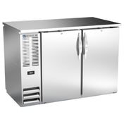 Beverage Air BBN48HC-PT-S - Refrigerated Pass-Thru Back Bar Refrigerator, Two-section