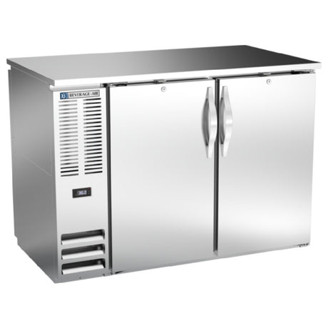 Beverage Air BBN48HC-PT-S - Refrigerated Pass-Thru Back Bar Refrigerator, Two-section