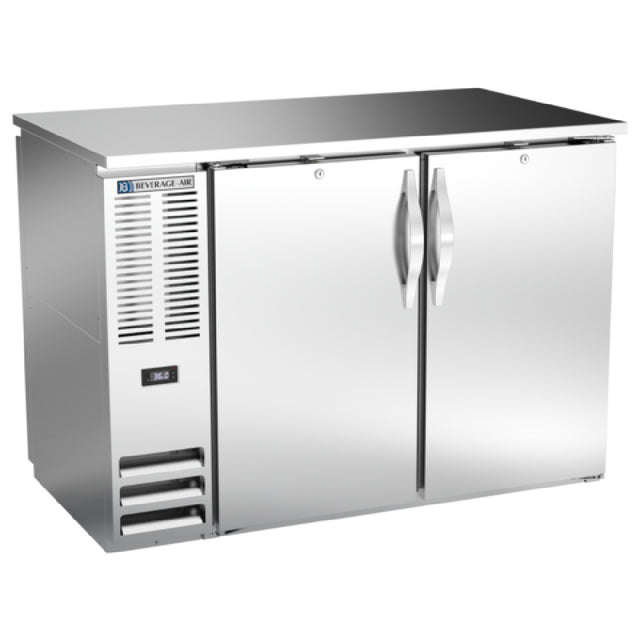 Beverage Air BBN48HC-PT-S - Refrigerated Pass-Thru Back Bar Refrigerator, Two-section