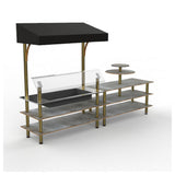 Steelite MGCMLE04GBBF Display Station Mixed Materials (minimum = Case Quantity 1 Per Case) (repack Item)